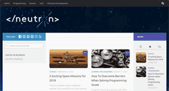 Desktop Screenshot of neutrondev.com